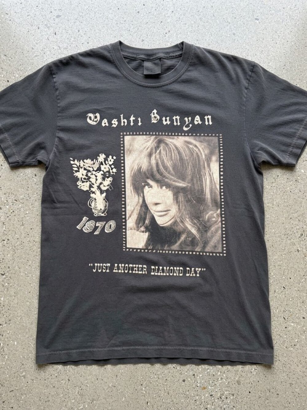 Vashti Bunyan Just Another Diamond Day 1970 Charcoal T-Shirt S-4XL